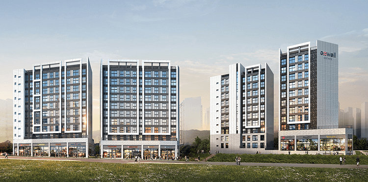 별내역 지웰 에스테이트 조감도