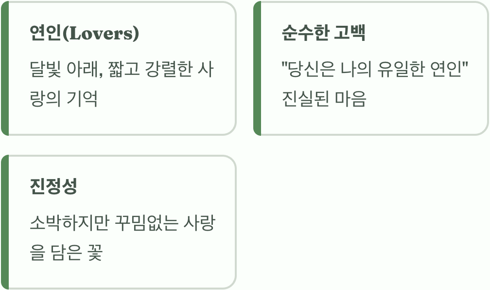 가장 대표적인 이름&#44; 연인