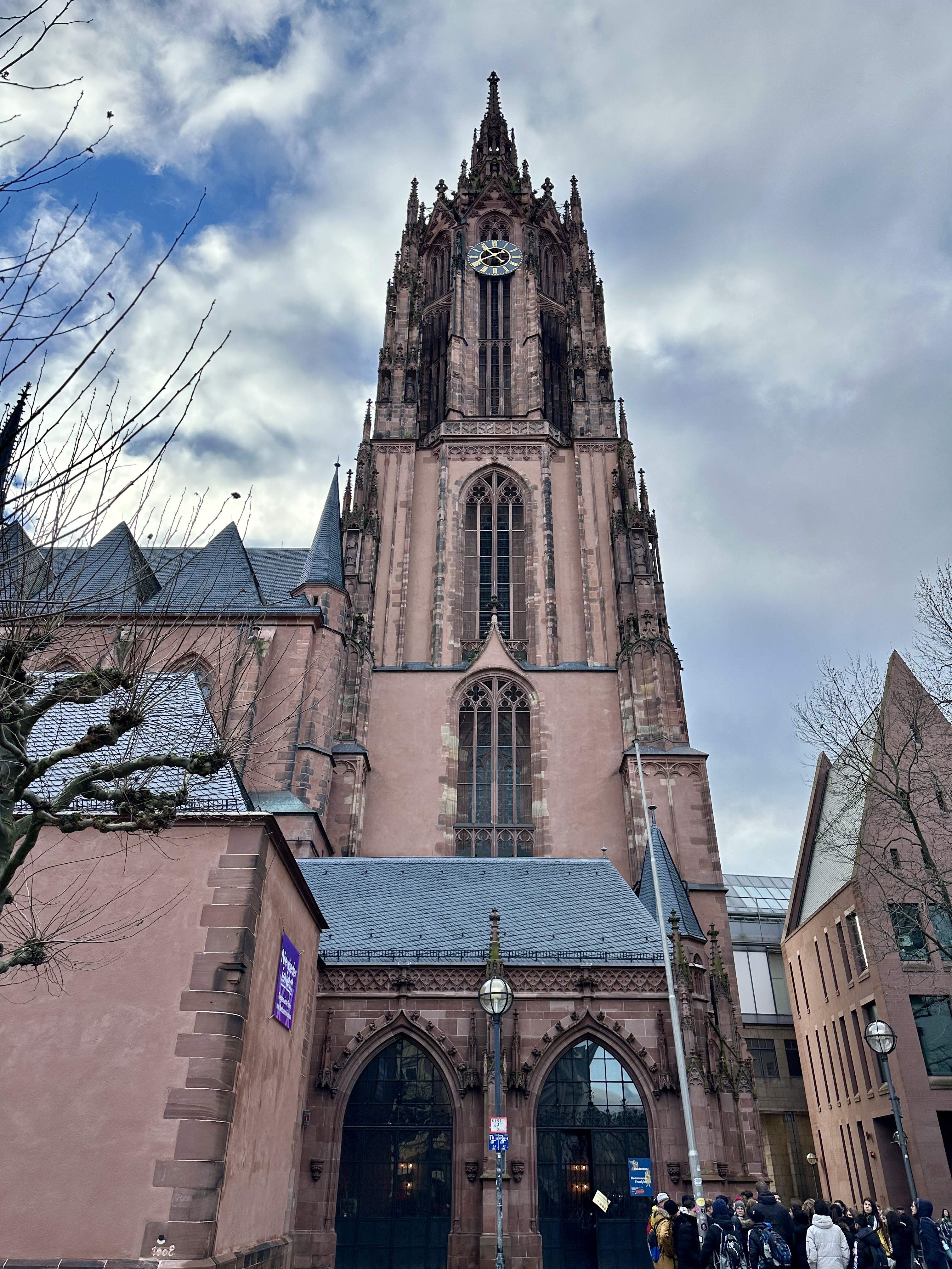 프랑크푸르트 성당 입구