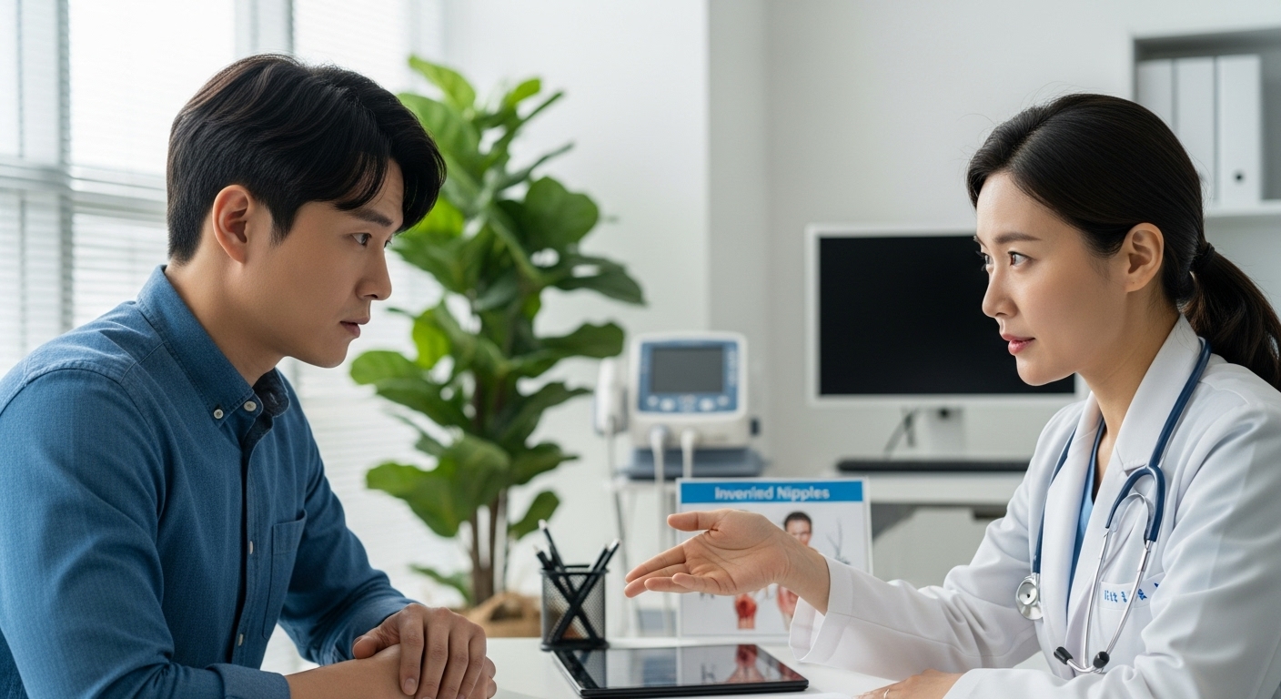 함몰유두 비용, 함몰유두 교정