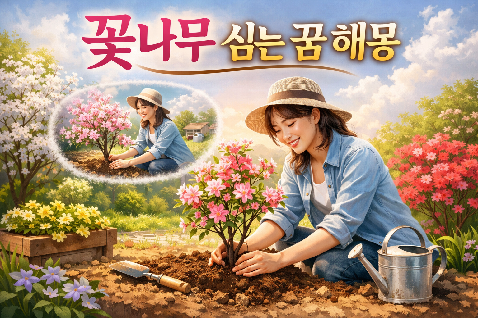 꽃나무 심는 꿈
