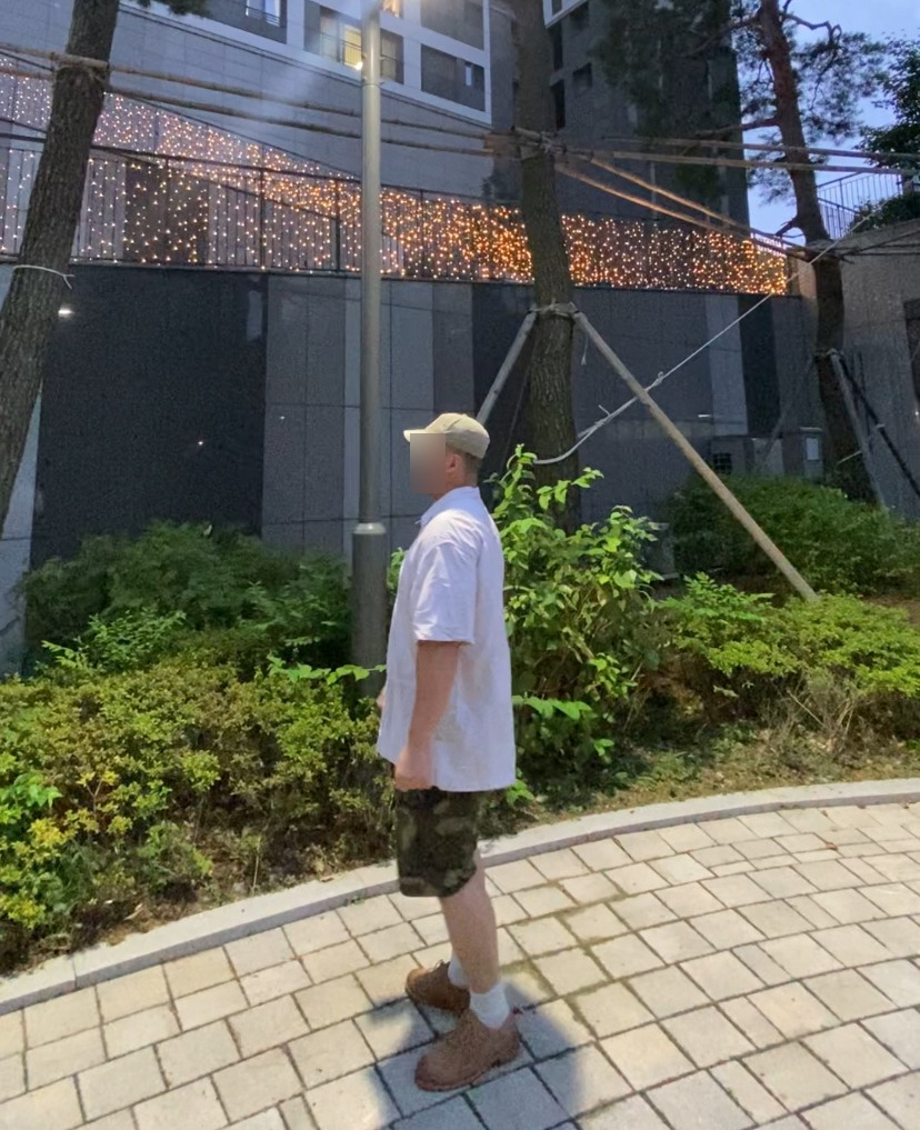 데일리룩('26. 8. 17.)폴로랄프로렌 더블알엘 가먼트다잉 트윌볼캡, 반스 체커보드 반소매셔츠 하와이안셔츠, 로스코 카모 BDU 반바지 팬츠, 야세 YASE 스웨이드 더비슈즈