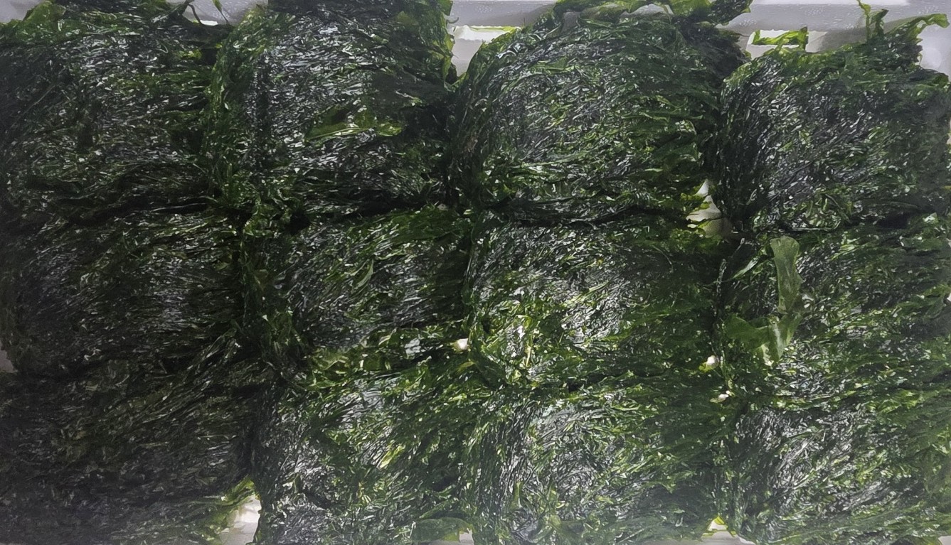 식당에서 사 가는 파래 한 판
