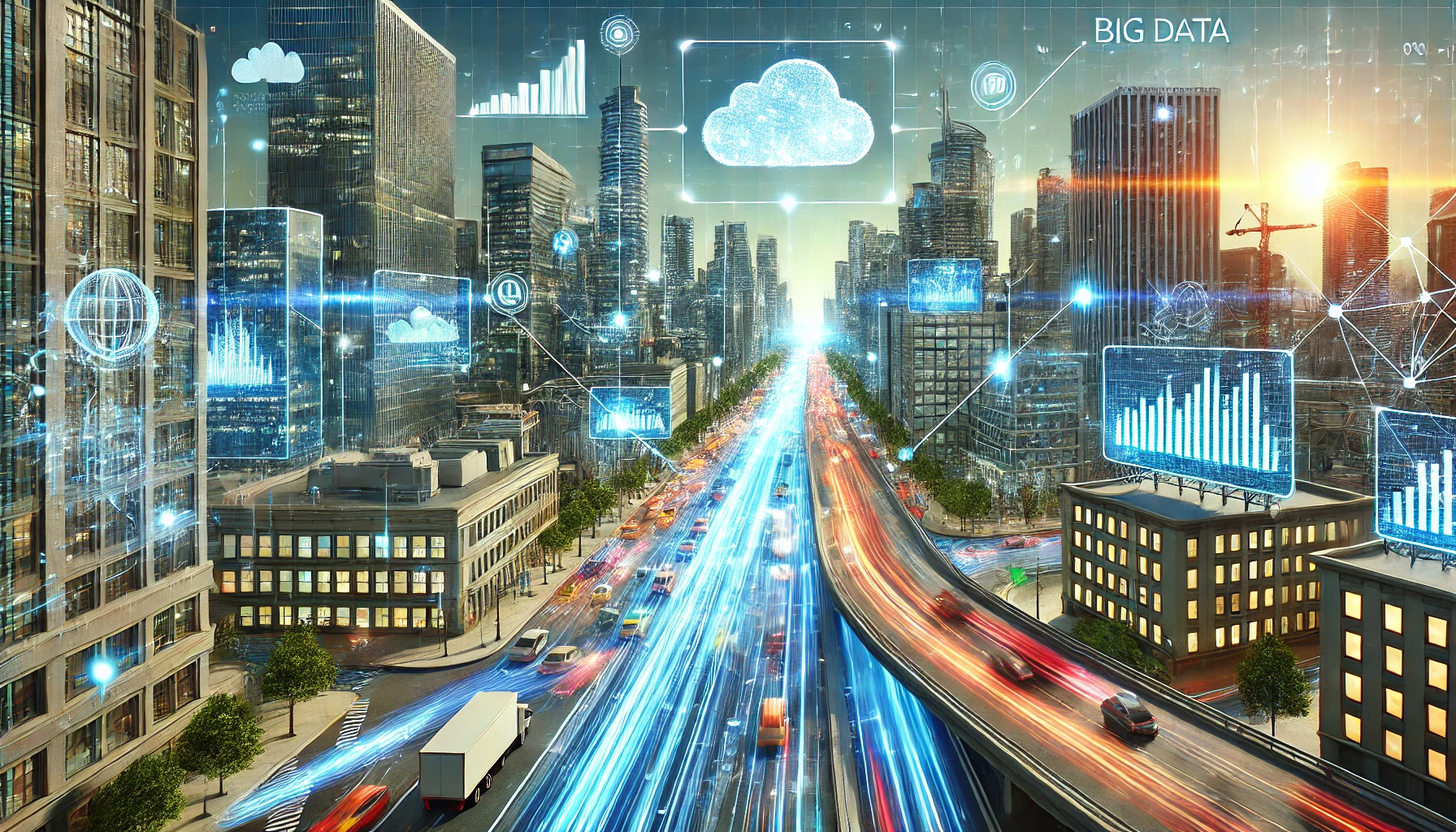 빅데이터가 활용되는 미래 도시