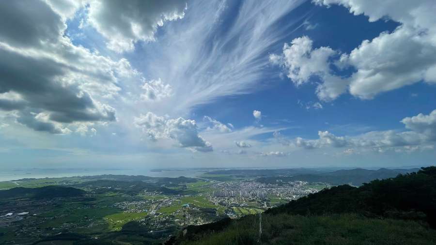 옥마산 전망대 (패러글라이딩 이륙장)