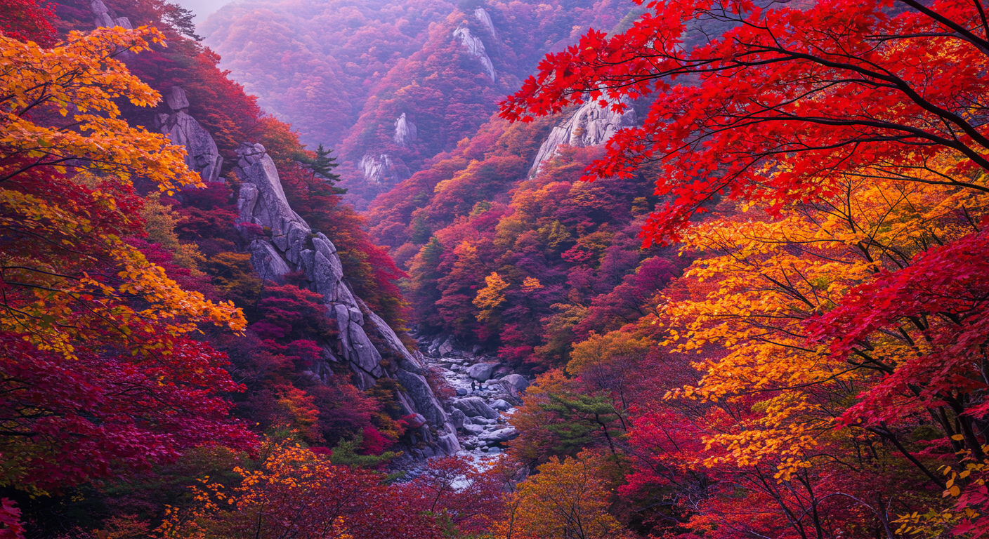 지리산 단풍 관련사진