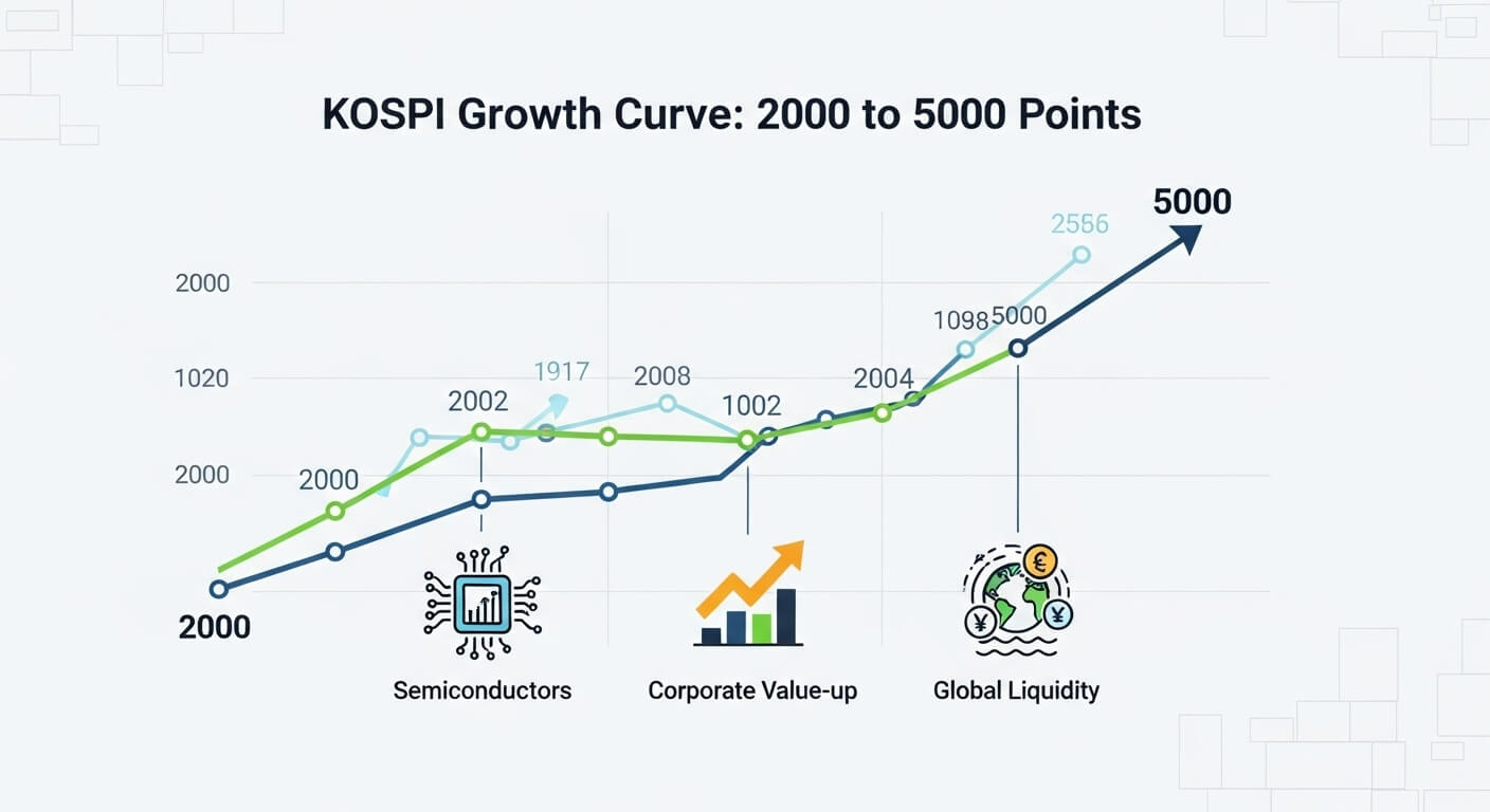 코스피 5000선 안착 가능할까? 전문가들이 말하는 하락 리스크