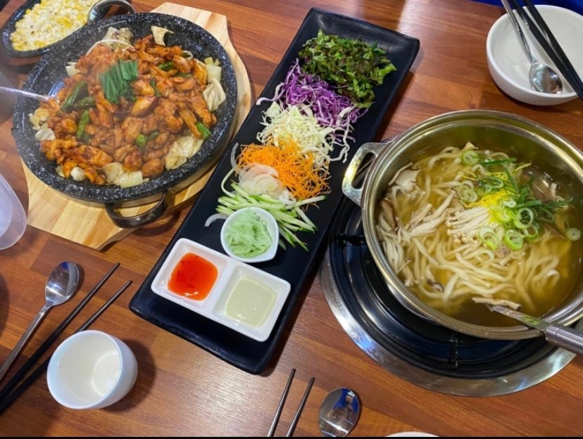 보현산댐 출렁다리 맛집