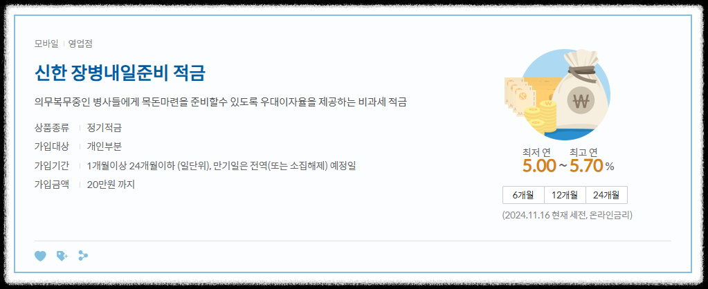 장병내일준비적금