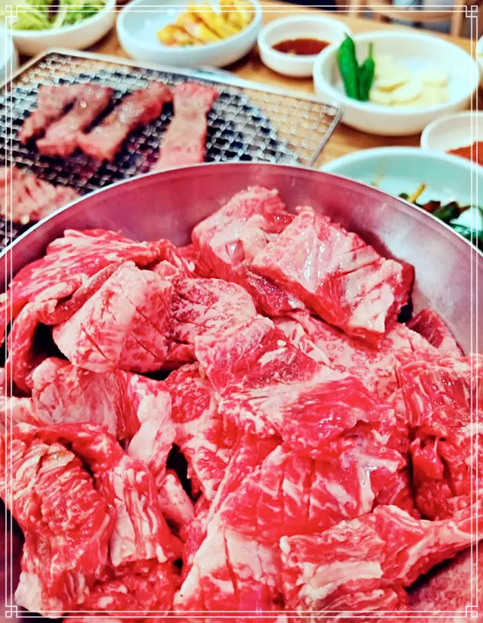 안동 갈비골목 맛집 한우 안동 갈비 숯불 구이, 갈비찜