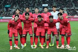 한국 축구 대표팀 친선경기 관련 사진