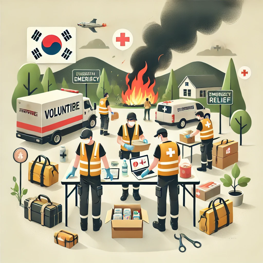 산불 현장에 힘을! 자원봉사 참여 방법 안내