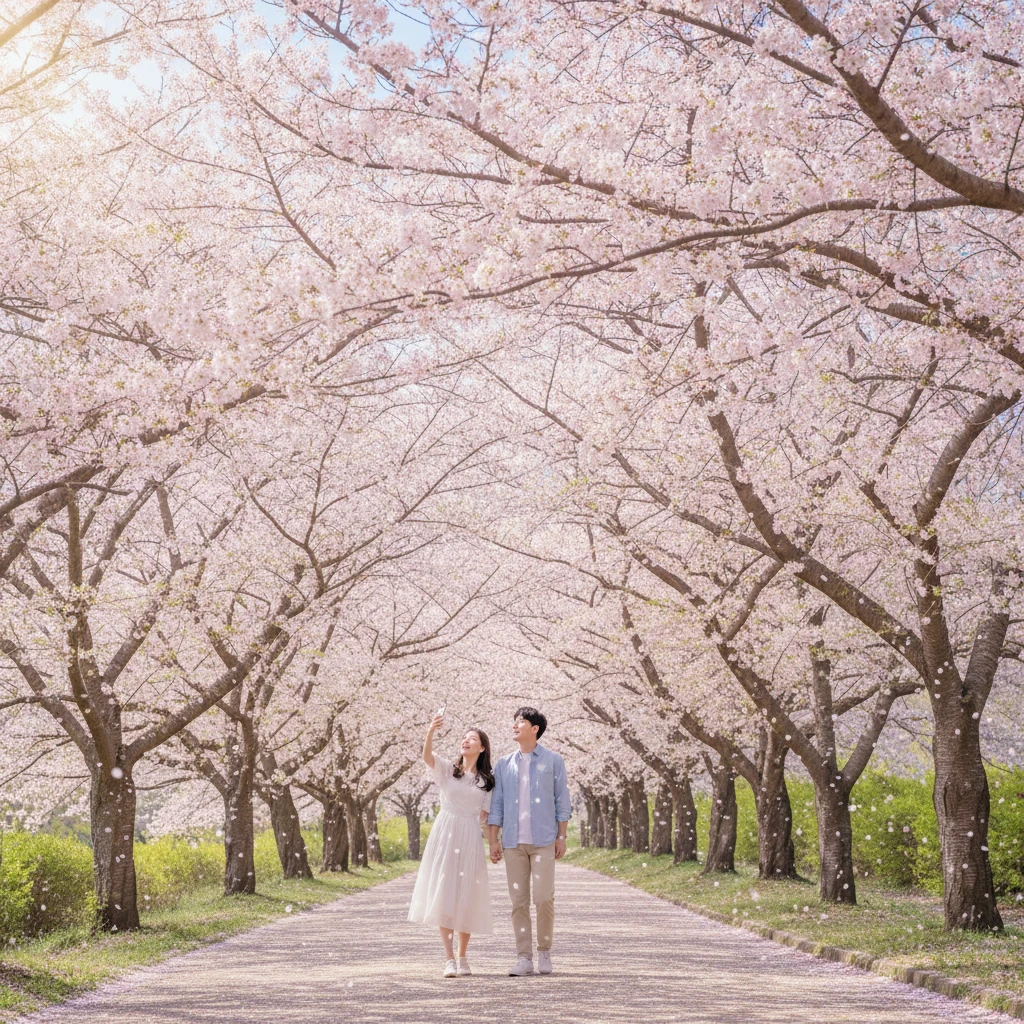 담양 벚꽃 개화 예상일과 명소별 인생..