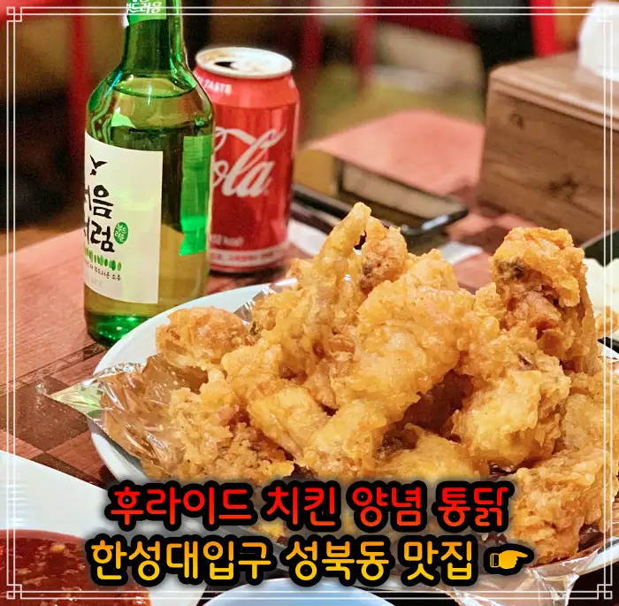 이만기 동네한바퀴 성북동 한성대입구 후라이드 치킨 맛집