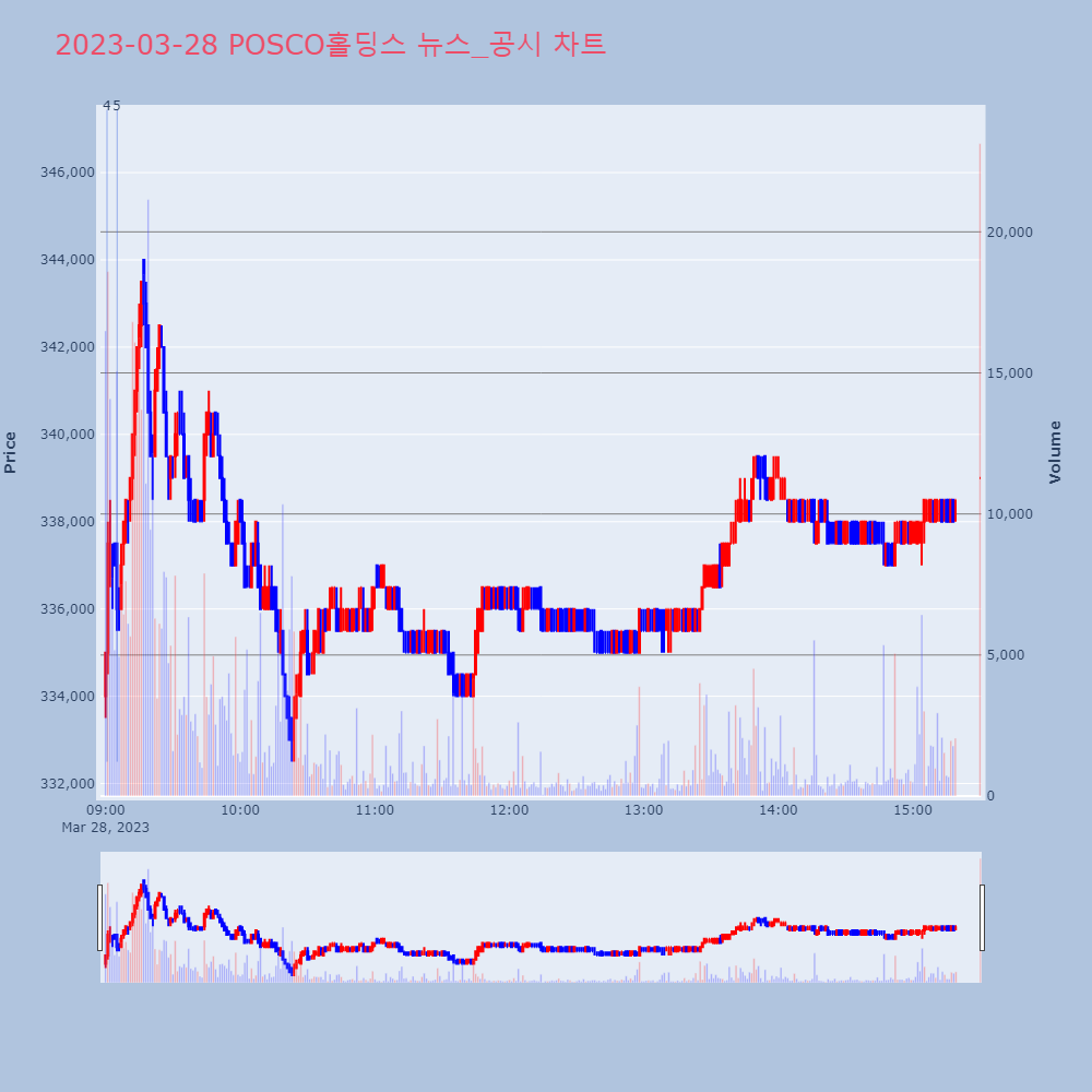 POSCO홀딩스_뉴스공시차트