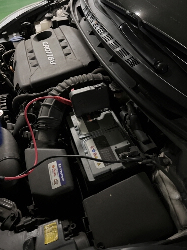 자동차 배터리 방전