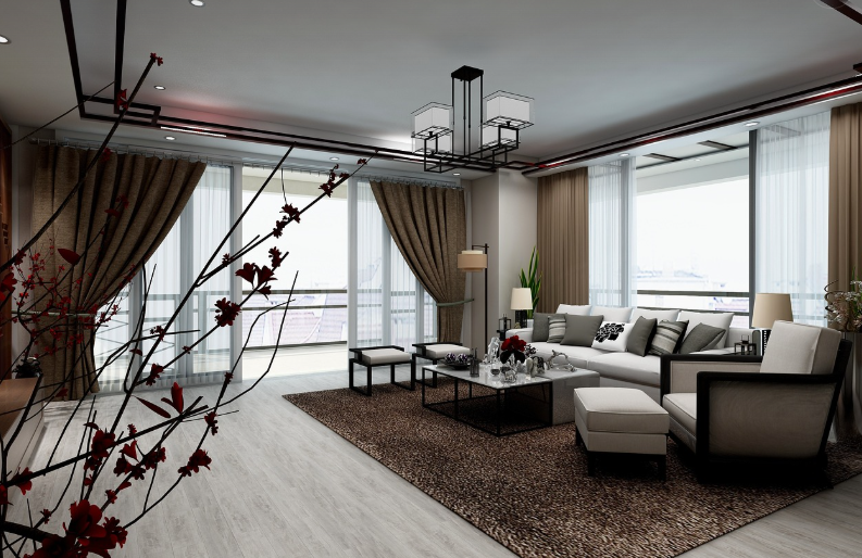 인테리어가 깔끔한 3층 여름 숙소