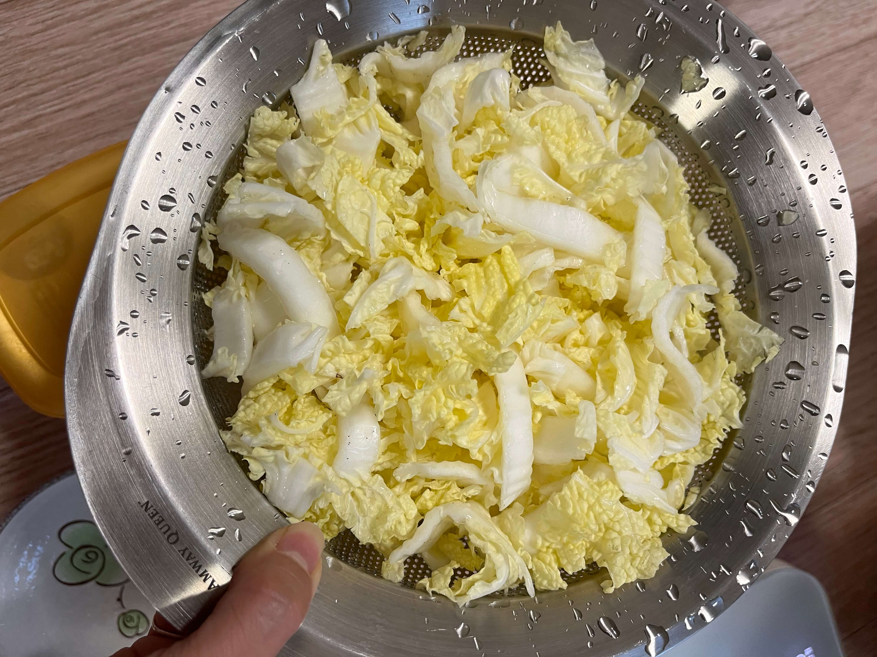 간단한 차돌 알배추 된장찌개