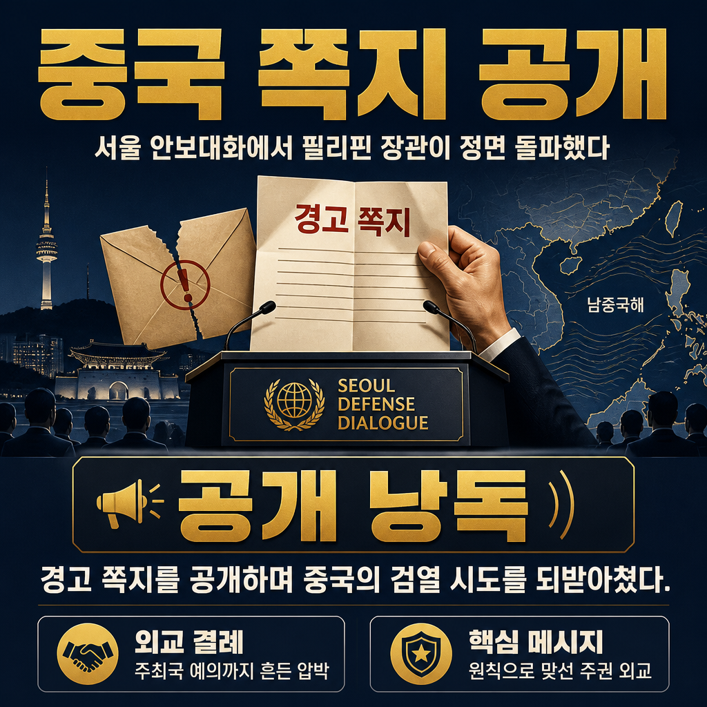 중국 쪽지 공개