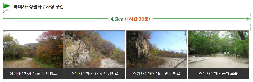 오대산 상왕봉 등산 코스