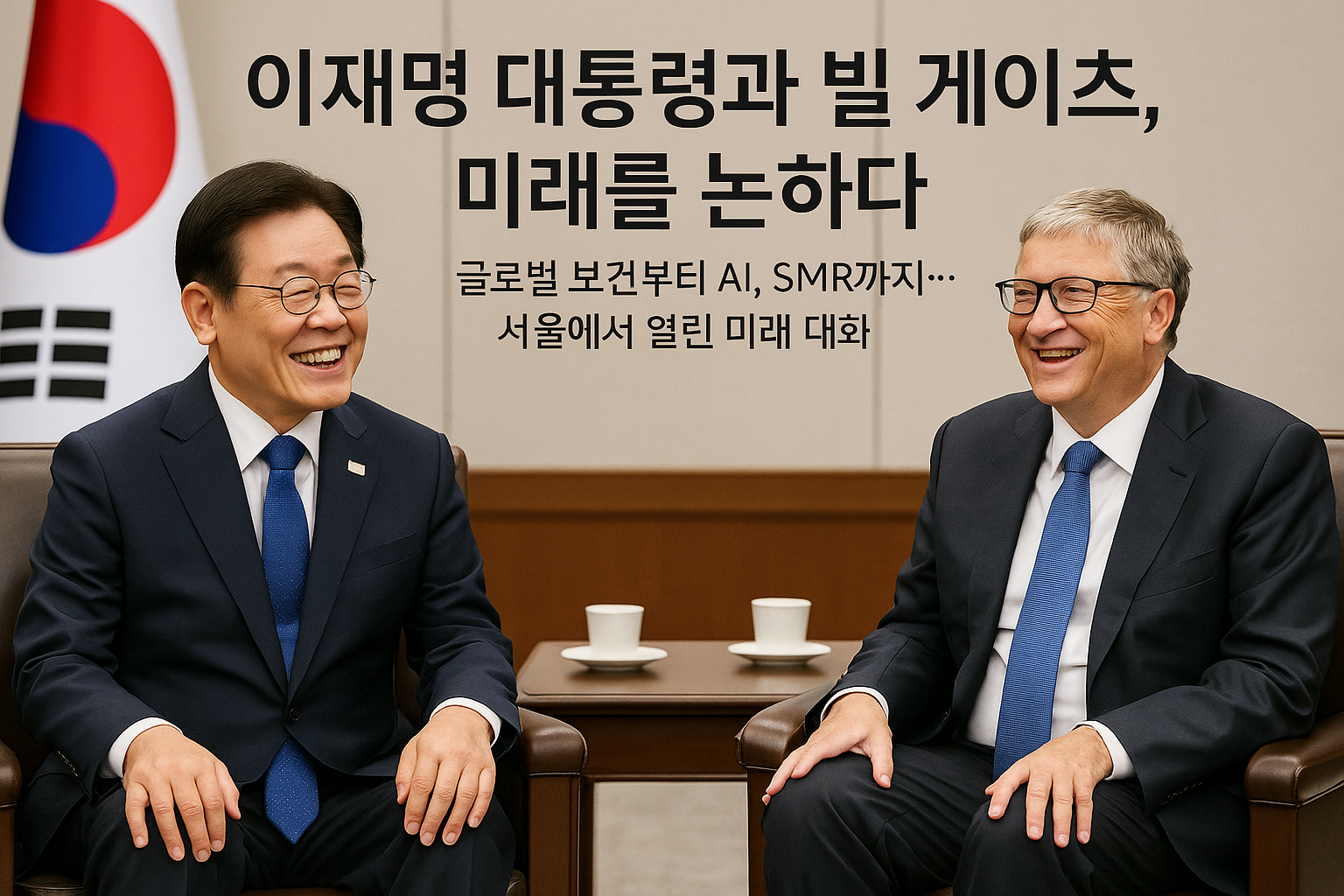 이재명 빌게이츠 방한