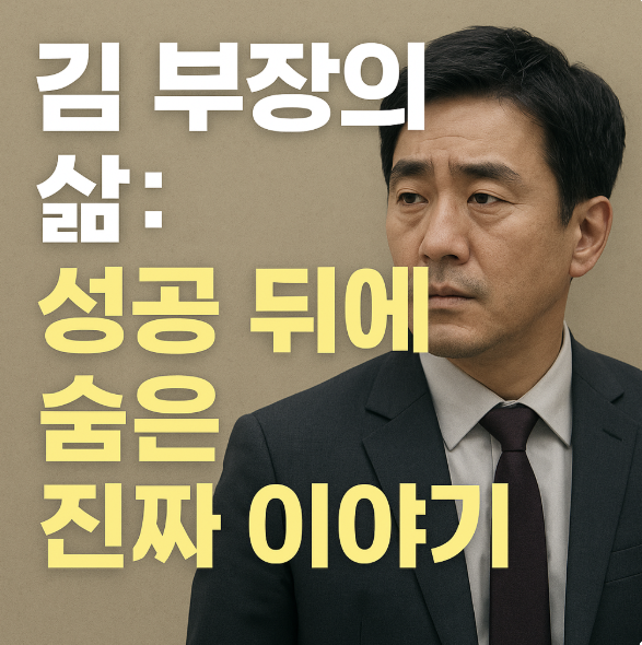 서울 자가에 대기업 다니는 김 부장 이야기