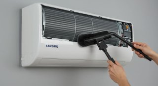 벽걸이 에어컨 청소 방법
