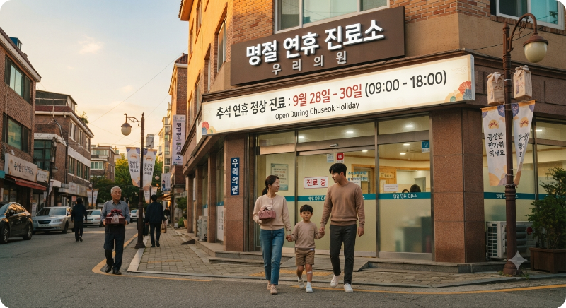 추석 연휴 문 여는 병원·약국 이미지