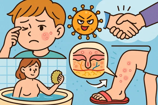 물사마귀가 생기는 이유와 편평사마귀와의 차이16