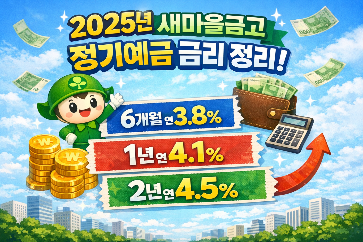 새마을금고 정기예금 금리