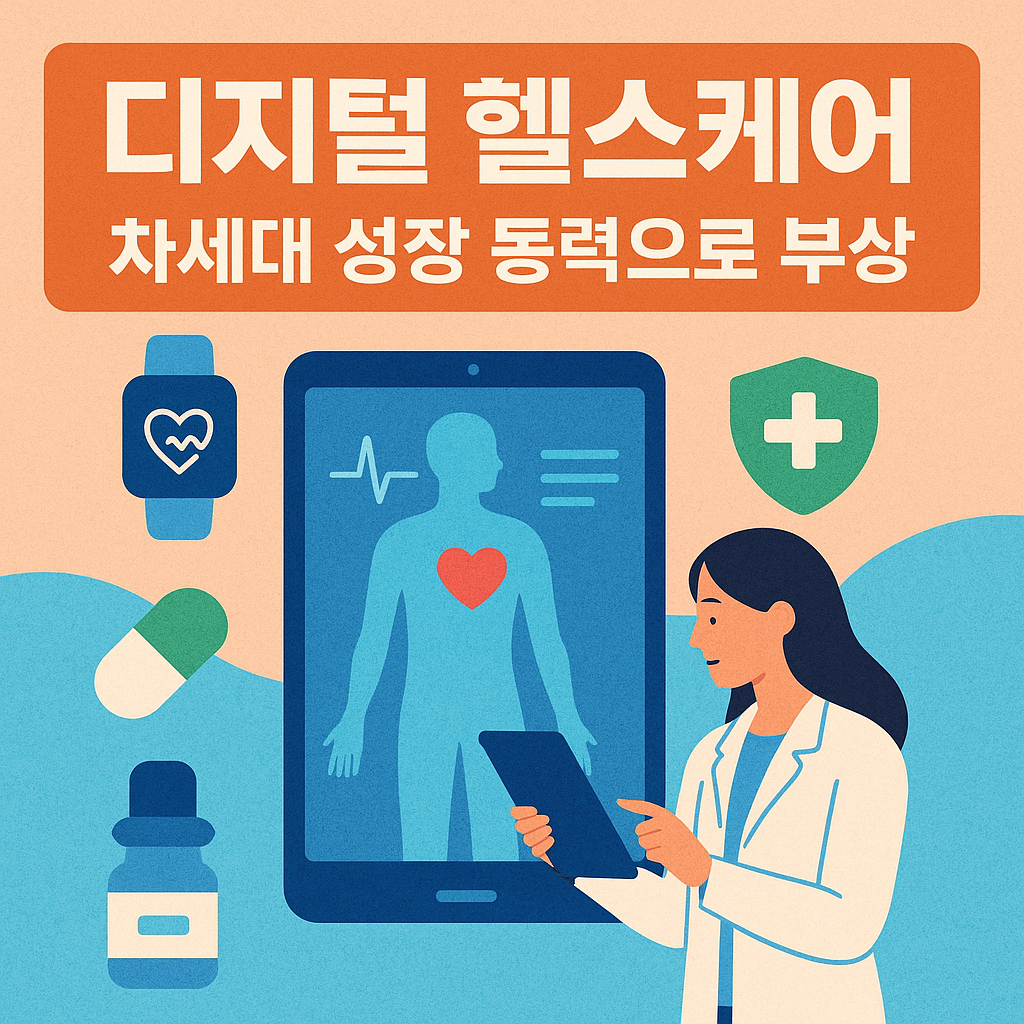 디지털 헬스케어, 차세대 성장 동력으로 부상