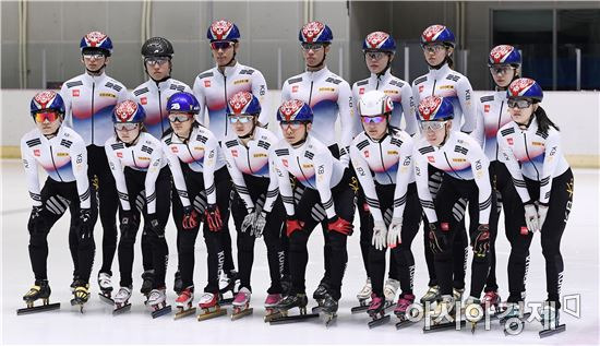 하얼빈 동계 아시안게임 - 한국 쇼트트랙 대표팀