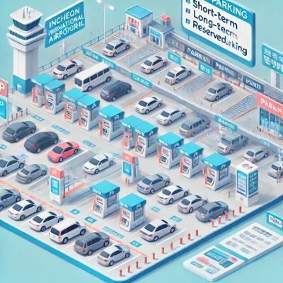 인천공항 주차장 요금과 이용방법 완벽 총정리 - 주차시설, 요금할인, 정산방법 한눈에