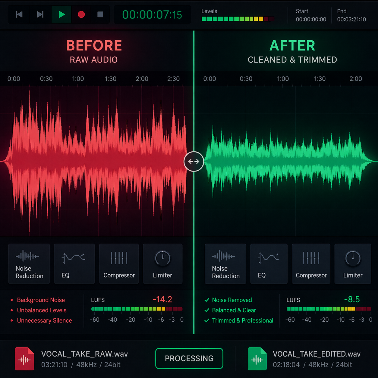 AI음원을 조금만 정리해도 완성도가 확 달라집니다