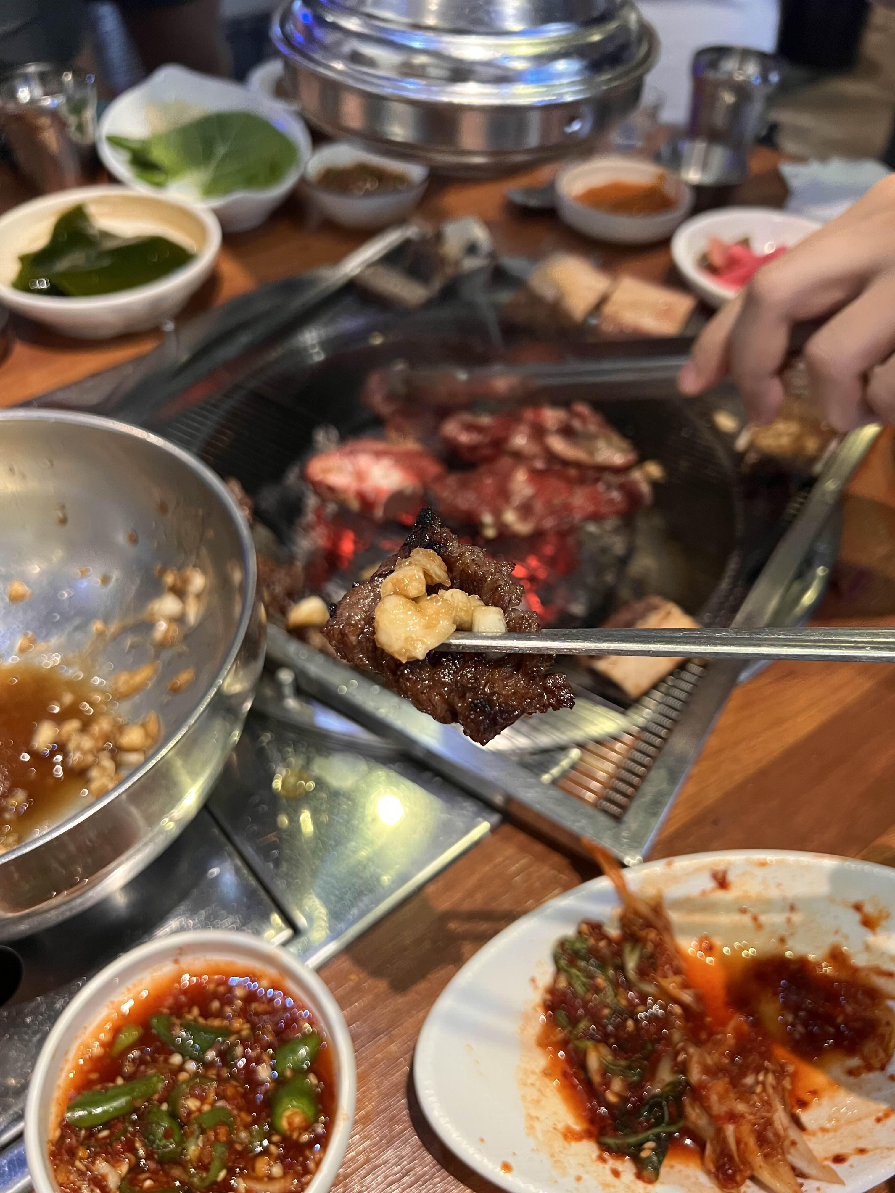 안동갈비와 마늘의 꿀조합