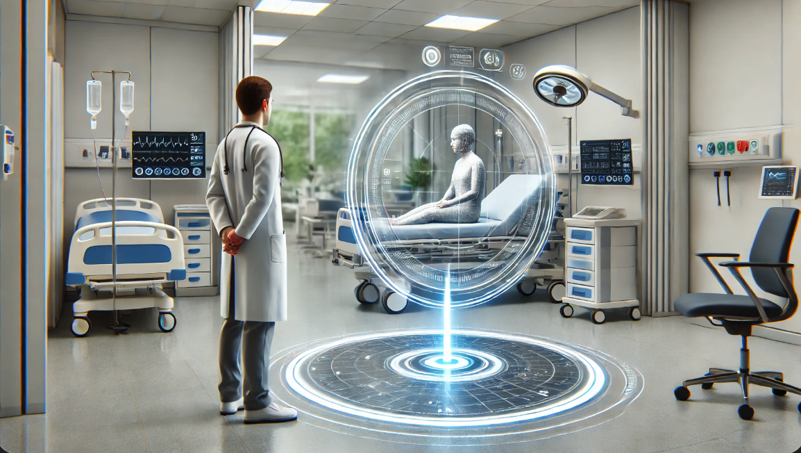 병원에서 가상 비서 기술을 사용하는 의료 전문가