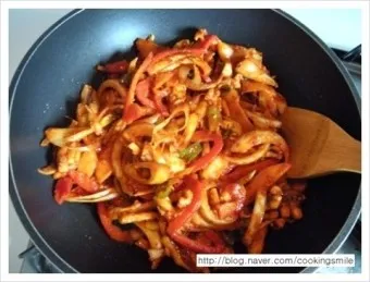 오징어 야채볶음 양념장 만드는법 황금레시피_8