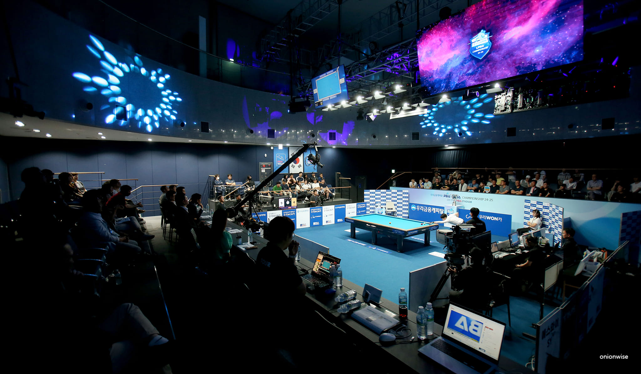 LPBA 챔피언십 프로당구 경기모습