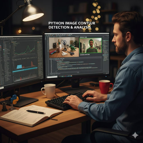 Python으로 이미지에서 윤곽선(Contours) 탐지 및 분석