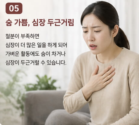 철분부족 증상