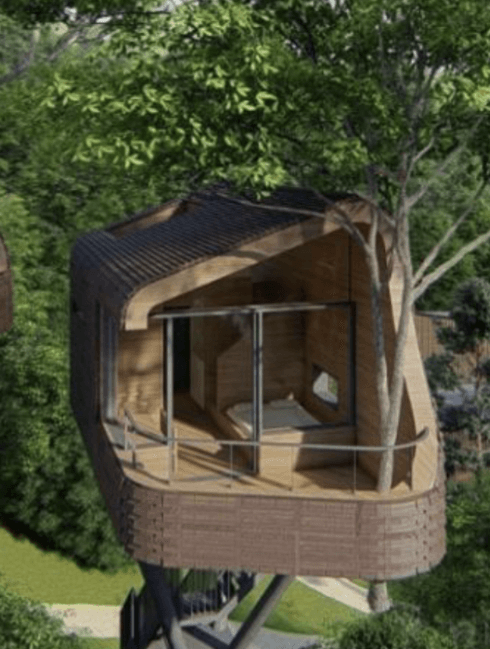  수락 휴 트리하우스 