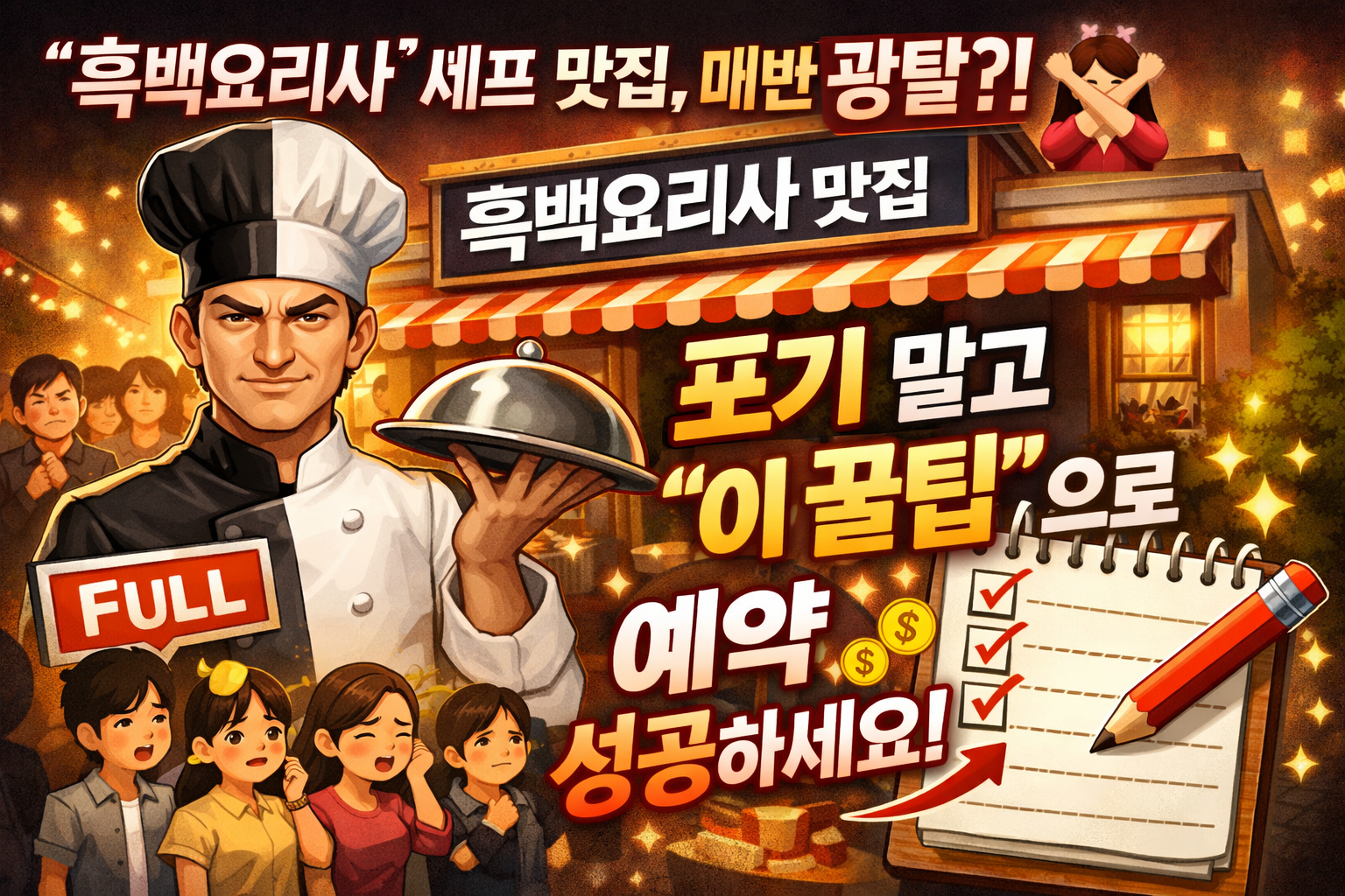 '흑백요리사' 셰프 맛집, 매번 광탈?! 🙅&zwj;♀️