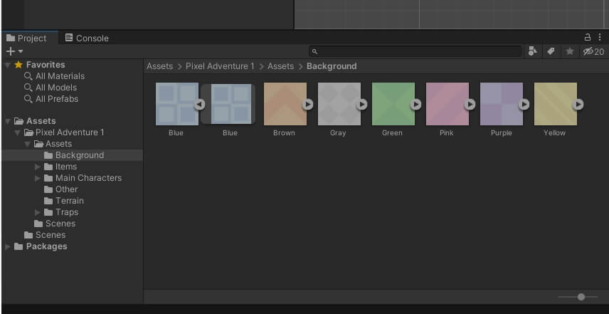 프로젝트-에셋-확인