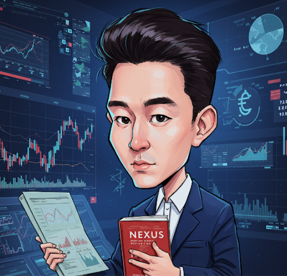 넥서스 독서를 통한 미래의 투자에 대한 생각을 이미지화 -구글 제미나이 이미지 생성