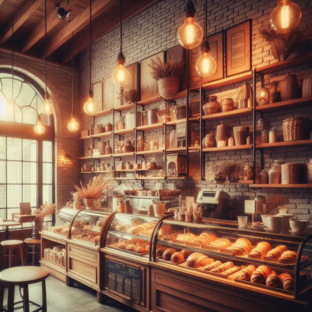 베이커리 배경