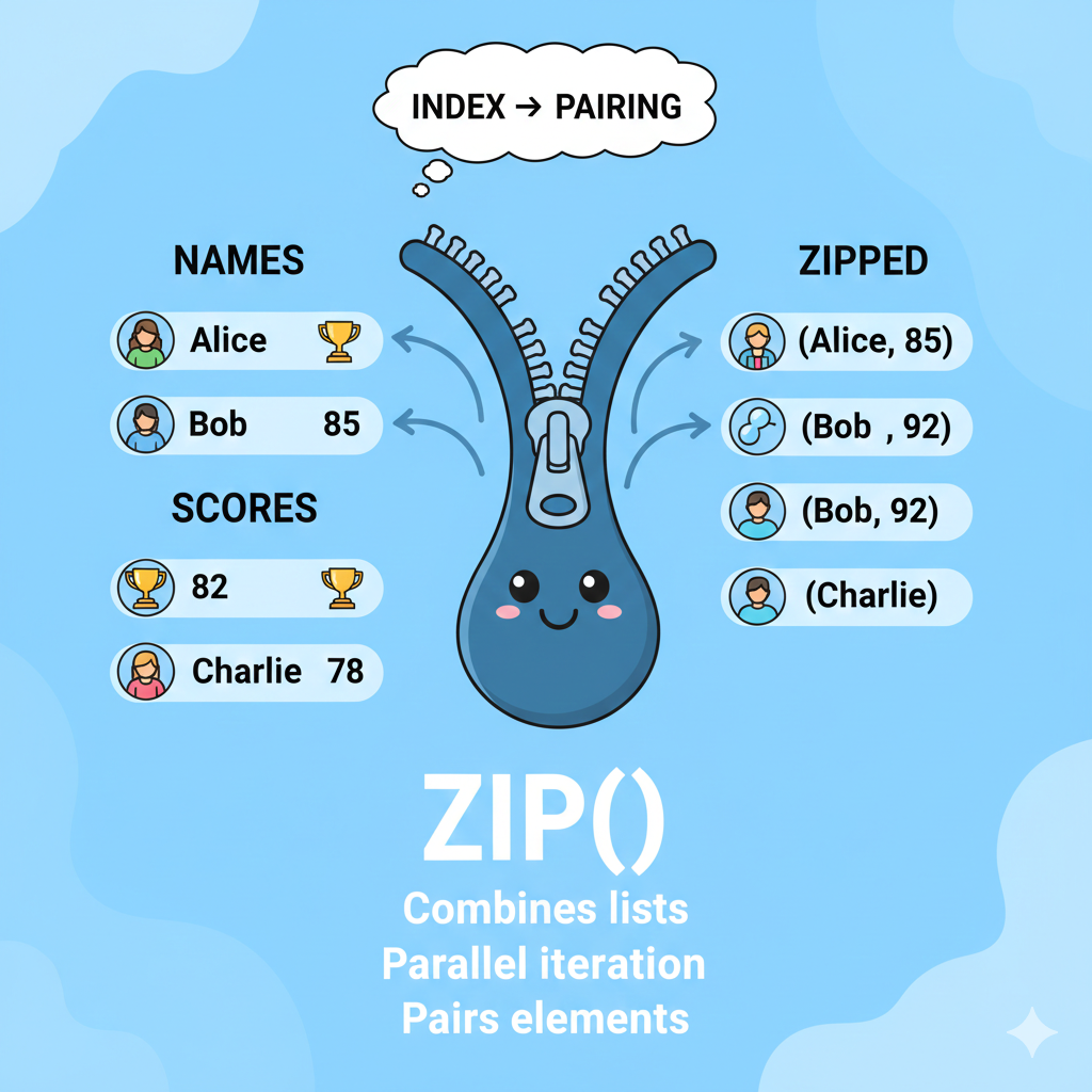 zip()