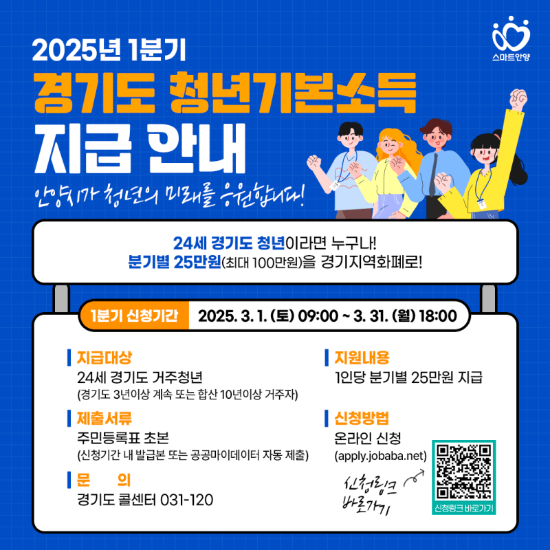 2025년 1분기 경기도 청년기본소득
