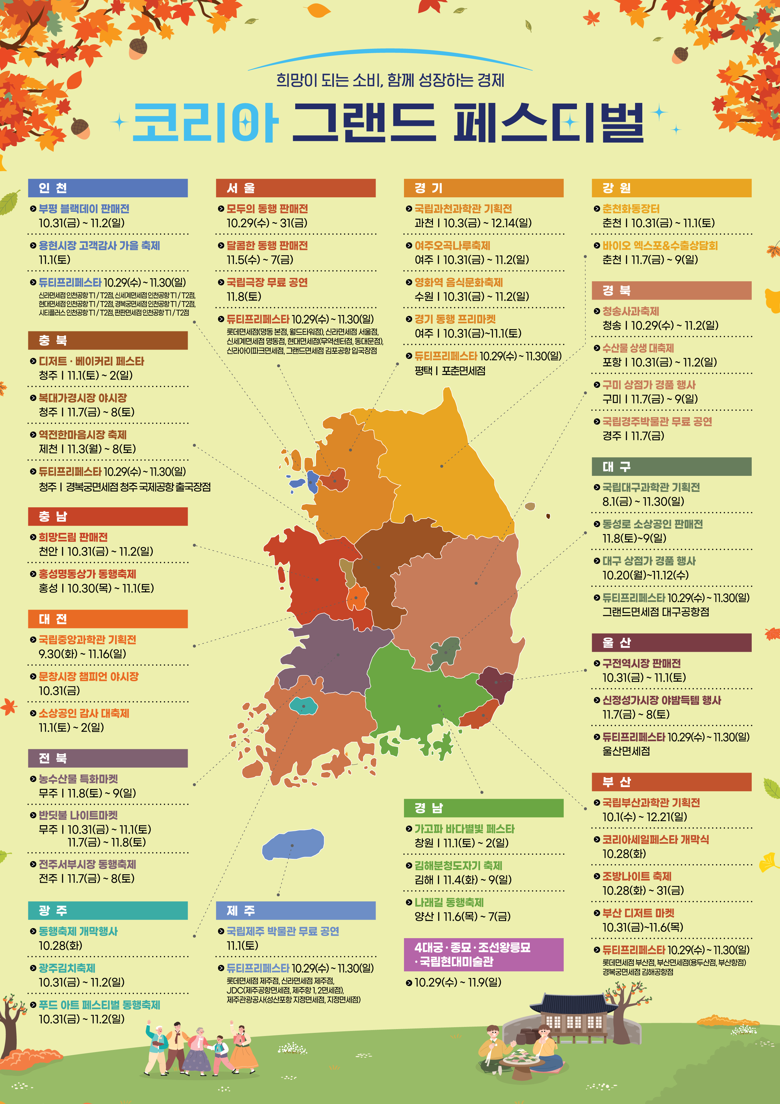 2025 코리아 그랜드 페스티벌 일정 총정리