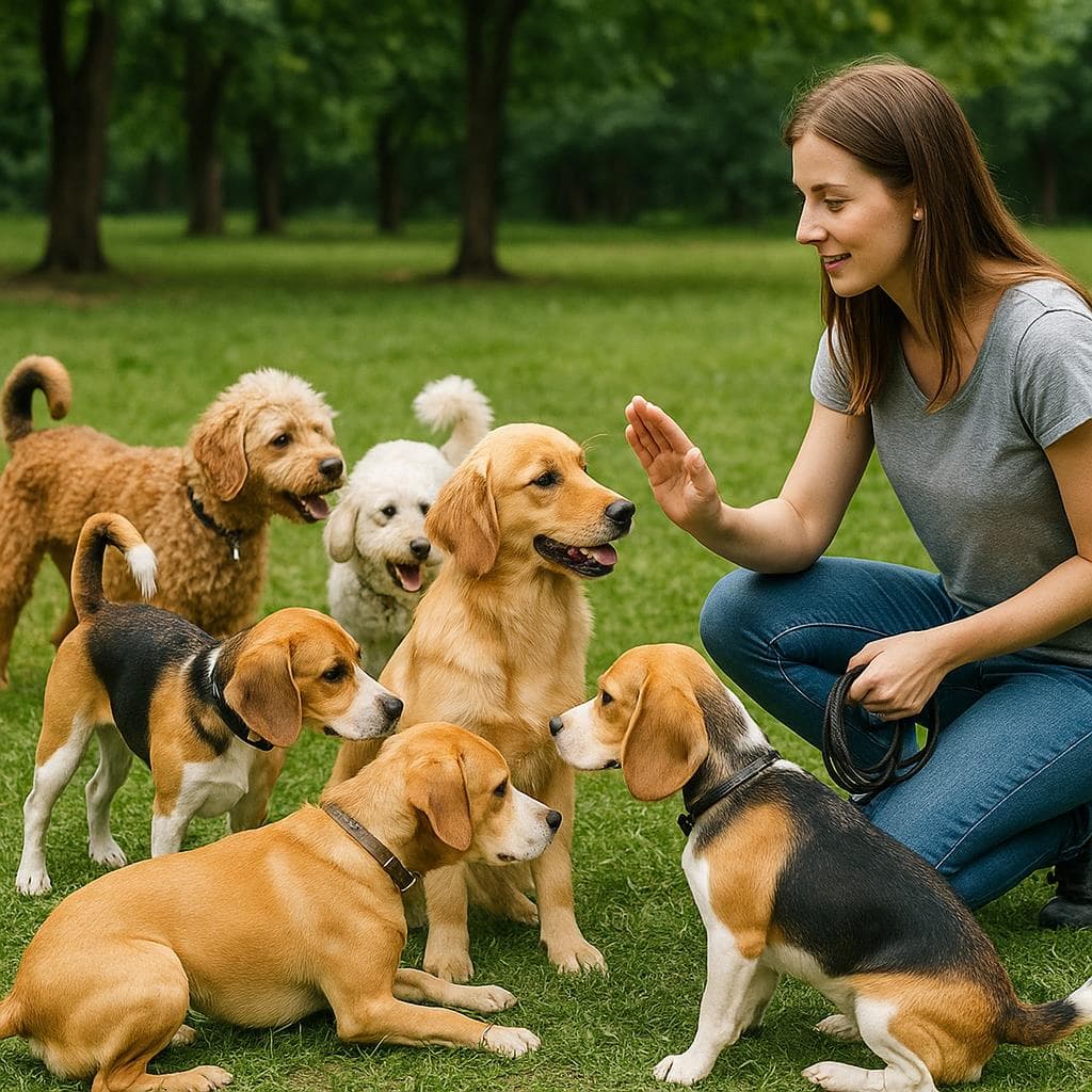 강아지 사회성 훈련법
