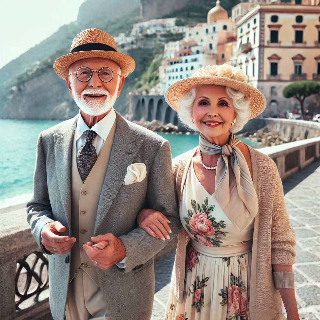 이탈리아 노부부 , 채션